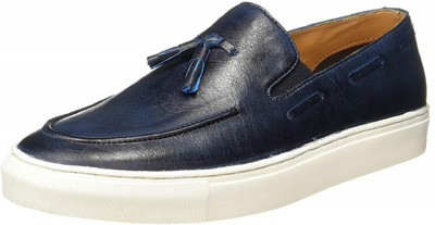 

Bata LEWIS Loafers For Men(Blue