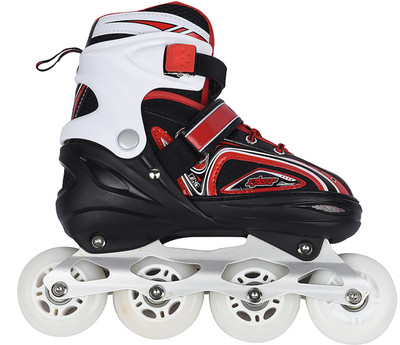 

Arrowmax HIGH QUALITY ADJUSTABLE PU WHEEL (LARGE) In-line Skates - Size 6-9 UK(Multicolor)