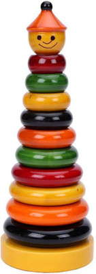 

Simple Days Wooden Ring Stacker(Multicolor)