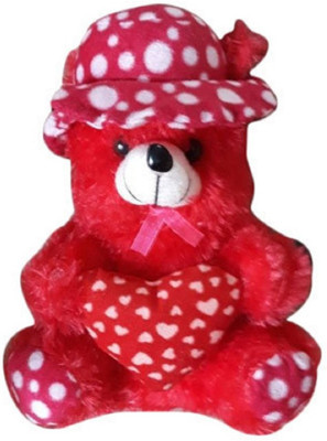 

KashQueen Stuffed Soft Cute Red Teddy Bear, Gift for your Valentine, Friends, Girlfriends, Boy Friends, Wife and Christmas( 11Inchs) - 11 inch(Red)