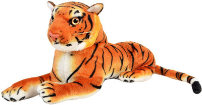 

Tiipro Soft Toy : Tiger Medium, Plush toy for kids birthday - 30 cm(Golden)