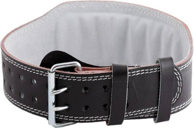 

Faiydashop Leather Padded Weight Lifting Belt For Back Support, Waist Support (, Black