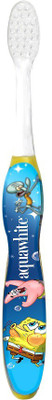 

aquawhite SPOngeBOb SQUAREPANTS Tiffany Kids Toothbrush, For Age 3-14 Years, Health & Personal Care Soft Toothbrush
