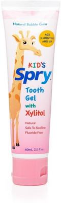 

Xlear Inc Bubble Gum Kid's Xylitol Tooth Gel Toothpaste(72 g)