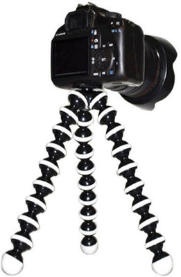 

BJORK Best buy new arrival fully flexible Portable & Foldable ABC16 Camera & Mobile Tripod with Mobile Clip Holder Bracket Fully Flexible Mount Cum Tripod Stand with Three-Dimensional Head & Quick Release Plate Tripod 10" - DSLR , Smartphone & Action Came