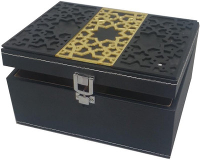

LIFEMUSIC multipurpose gift item jwelry case jwelry box Leather Jewelry Box Organizer 4 compartment with removable trays ,Keep your precious jewelry elegantly organized in this rich leather jewelry case storing jwelary, Jewellery storage box for all your 