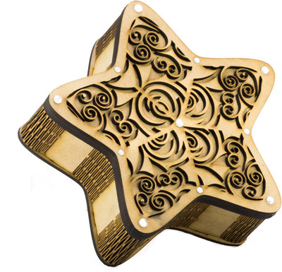 

Snooky Jewellery B ox Gift Box Vanity Box(Brown)