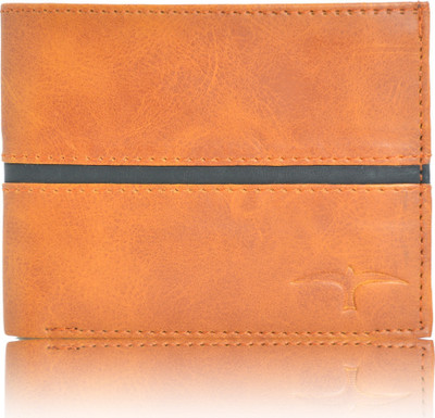

BULLFINCH Men Formal, Casual Tan Genuine Leather Wallet(10 Card Slots)