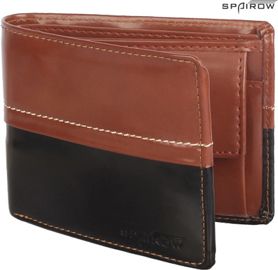 

Spairow Men Casual Black, Brown Artificial Leather Wallet(5 Card Slots)