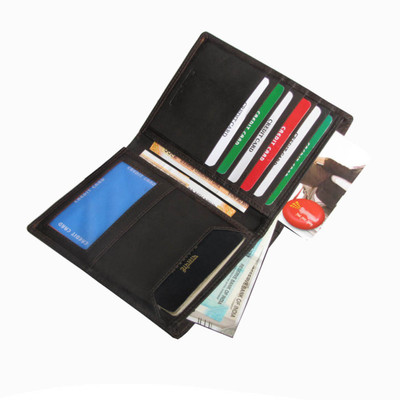 

ABYS Men Brown Genuine Leather Card Holder(6 Card Slots)