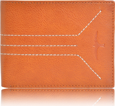 

BULLFINCH Men Formal, Casual Tan Genuine Leather Wallet(3 Card Slots)