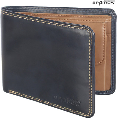 

Spairow Men Blue Artificial Leather Wallet(4 Card Slots)