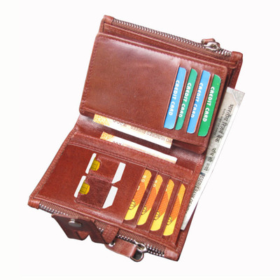 

ABYS 10 Card Holder(Set of 1, Brown)