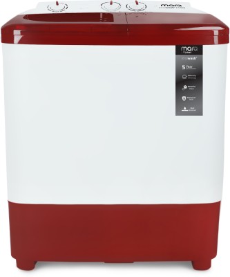 MarQ by Flipkart 6.5 kg Semi Automatic Top Load Washing Machine Maroon, White(MQSA65DXI)   Washing Machine  (MarQ by Flipkart)