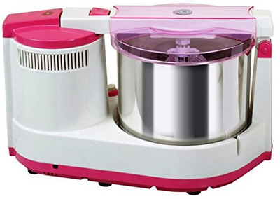 Vijayalakshmi Supreme Plus 2 Ltrs Wet Grinder(Pink)