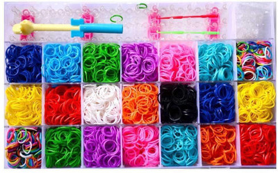 

Skywalk Rainbow Color DIY Loom Band Kit