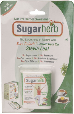 

Sugar Herb Natural Herbal Sweetener - The Sweetness of Nature with Zero Calorie! Sweetener(100 Tablets)