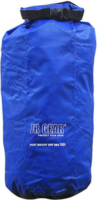 

JR Gear Light Weight Dry Bag 50 Ltr Waterproof Backpack(Blue, 50 L)
