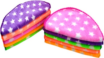 Space Fly Microfiber 300 GSM Face Towel Set(Pack of 10)