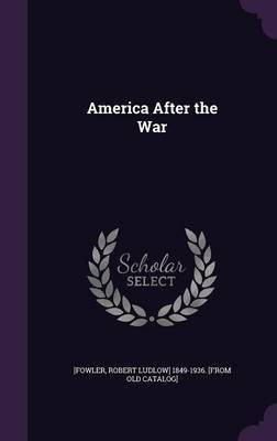 America After the War(English, Hardcover, unknown)