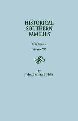 Historical Southern Families(English, Paperback, Boddie John Bennett Mrs)