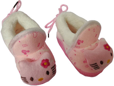 

Kidzoo 12 cm Animal Shaped Kids Shoes Winter Booties Age Group 9 to 12 month Booties(Toe to Heel Length - 12 cm Multicolor)