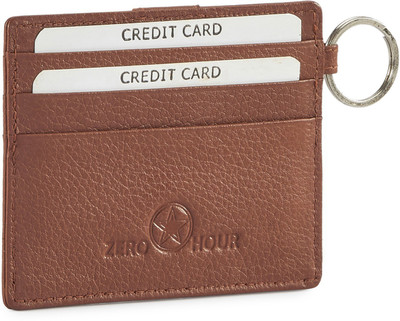 

Zero Hour 3 Card Holder(Set of 1, Tan)