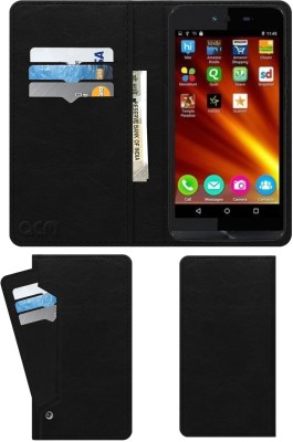 ACM Flip Cover for Micromax Bolt Q346(Black, Cases with Holder, Pack of: 1)