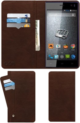 ACM Flip Cover for Micromax Canvas Xpress A99(Brown, Cases with Holder, Pack of: 1)