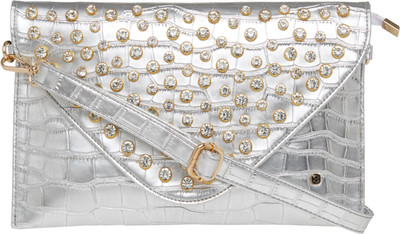 

Horra Casual Silver Clutch
