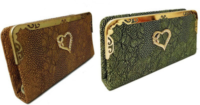 

landloper Casual, Party Green, Khaki Clutch