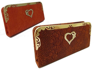 

landloper Casual, Party Brown Clutch
