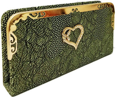 

landloper Party, Casual, Formal Green Clutch