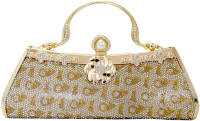 

Chouhan Stylish Party Gold Clutch