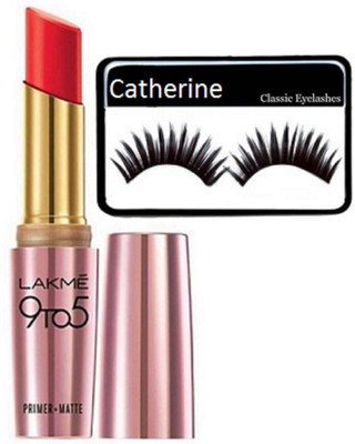 catherine eyelashes with lipstick(Set of 2)