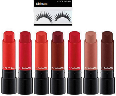 

Ultimate Eyelashes With Liptensity Lipstick combo (Set of 7)(Set of 8)