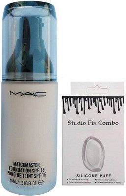 

studio fix combo Silicon Puff & Matchmaster Foundation(Set of 2)