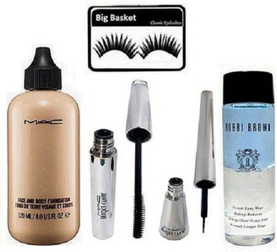 

big Basket Eyelashes , Brook candy Eyeliner , Mascara(Set of 5)