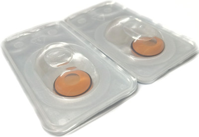 

Crosetta Orange & Black Ring | Yearly Contact Lens(0, Orange, Black, Pack of 1)