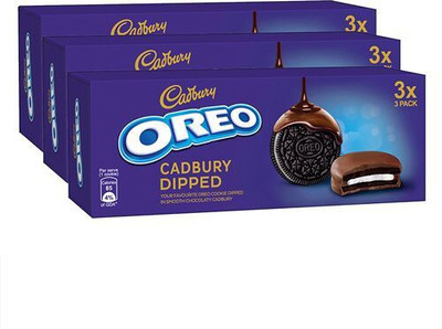 

Oreo Cadbury Dipped Cookie(450 g, Pack of 3)