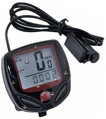 

ShivExim 14 Function Waterproof Bicycle Computer Odometer Speedometer Wired Cyclocomputer