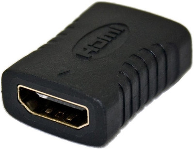 

Kebilshop HDMI Female to Female Jointer Coupler Extender HDMI Adapter. HDMI Cable(TV, LAPTOP, VIDEO games, Black)