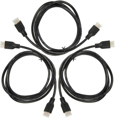 SumacLife High Speed 3D, 4K, Audio HDMI Cable(Compatible with Projector, Gaming Console, TV, Camera, Black)