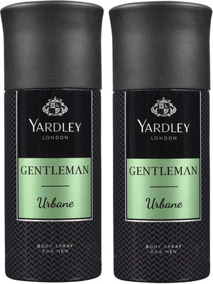 

Yardley London Two URBANE Body Spray - For Men(300 ml, Pack of 2)
