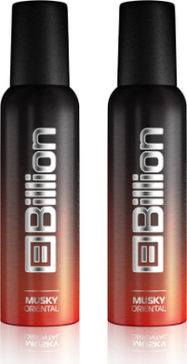 

Billion Musky Oriental Body Spray - For Men(300 ml, Pack of 2)