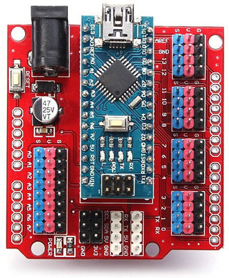 

ROBOKART Nano Shield Micro Controller Board Electronic Hobby Kit