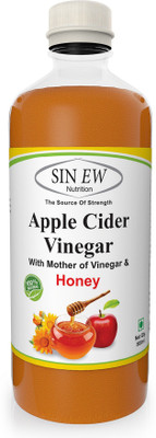 

Sinew Nutrition with Mother of Vinegar and Honey 500 ml Apple Cider Vinegar(Apple Flavored)