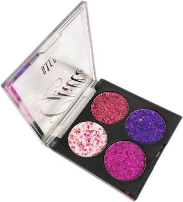 

S.F.R Color Glitter Eye Shadaw 4 Color 18 g(MultiColor)