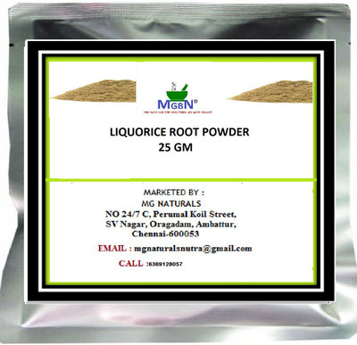 

MGBN LIQUORICE ROOT POWDER 25 GM(25 g)