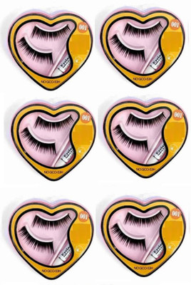 

Elecsera False Eyelashes (Pack of 6)(Pack of 6)